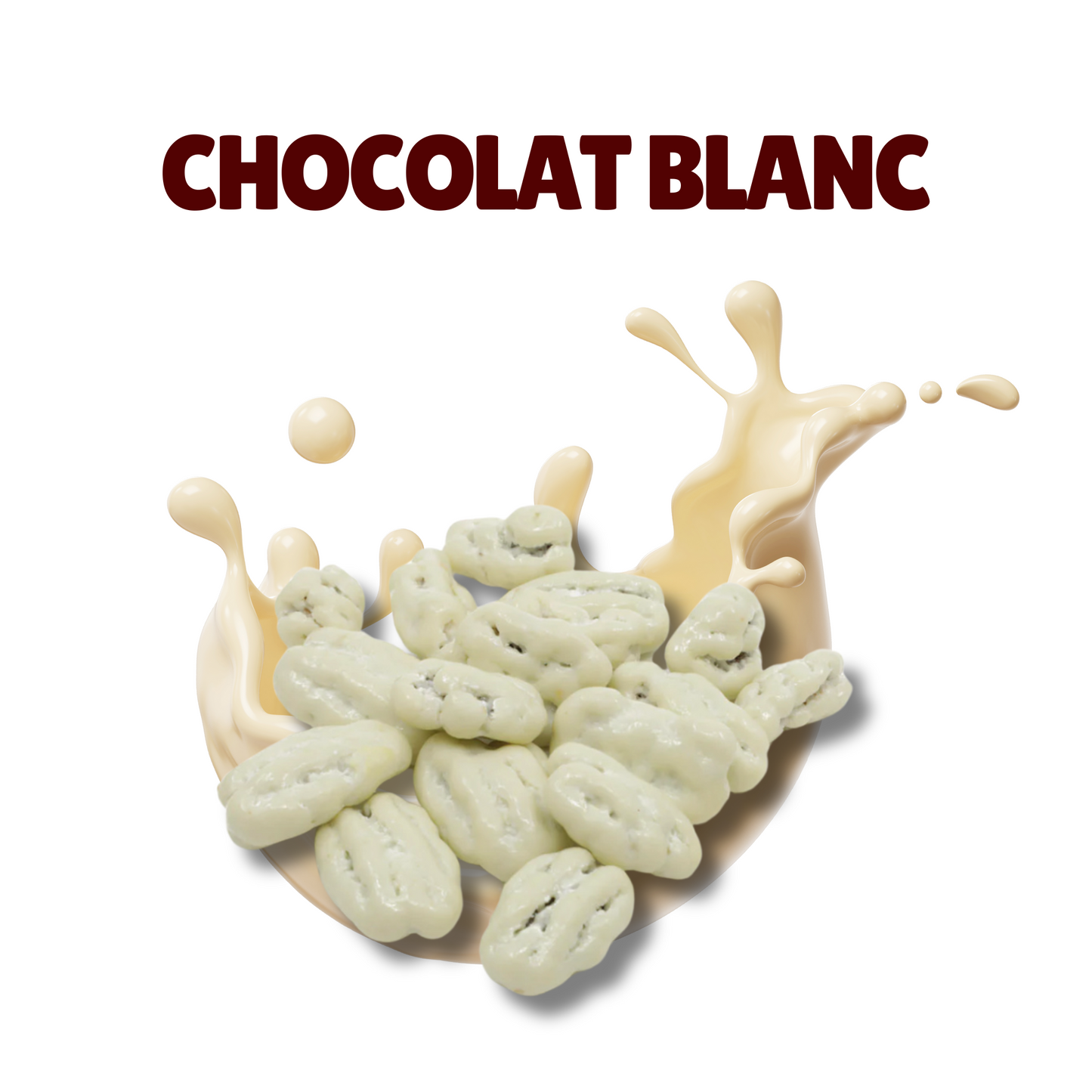 Noix de pécan chocolat blanc